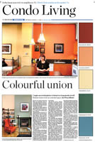 Article on Colour Theory  in Toronto Star Newspaper